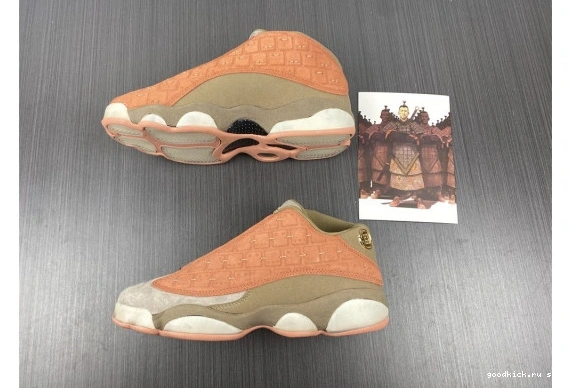 CLOT SEPIA BLUSH JORDAN CANTEEN-TERRA AT3102-200 AT3102-200 AIR X 13 LOW STONE 0423